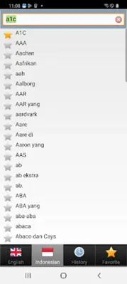 Indonesian best dict android App screenshot 8